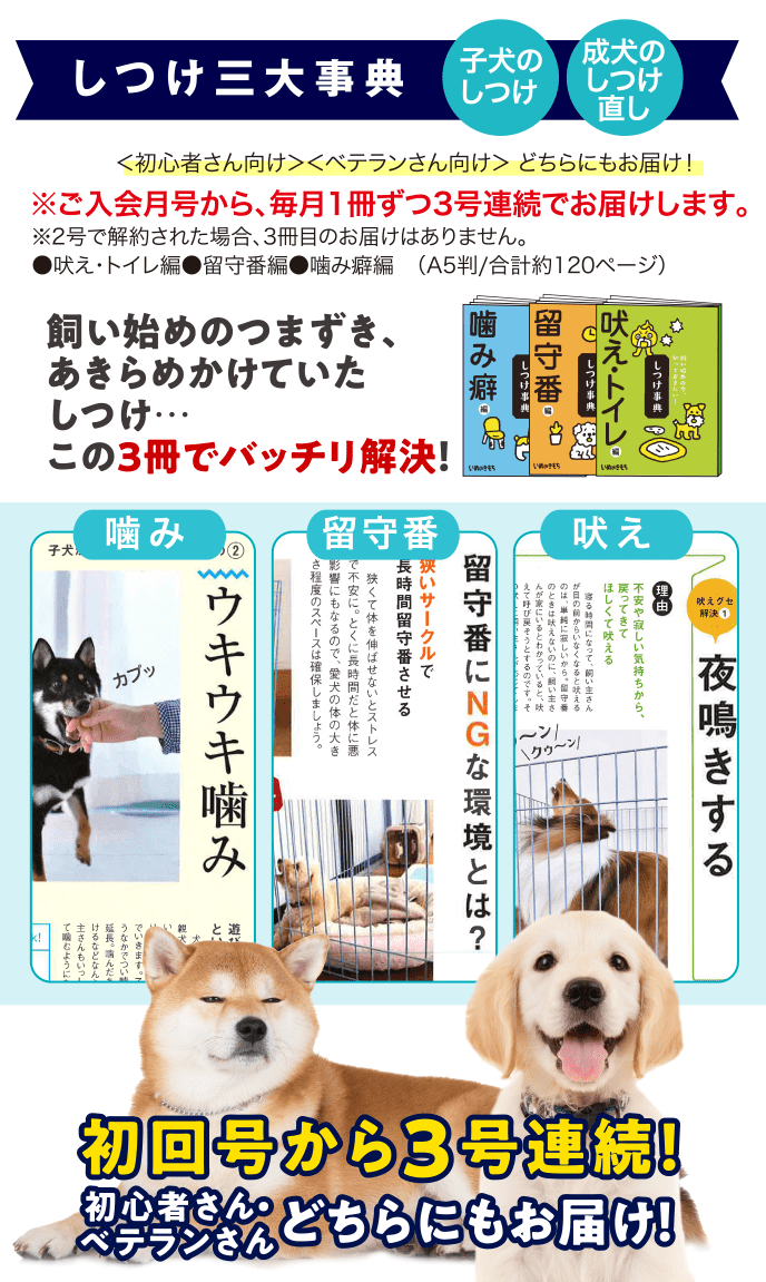 特典 ふろくのご紹介 愛犬の健康 育て方がわかる雑誌 いぬのきもち いぬのきもちweb ねこのきもちweb