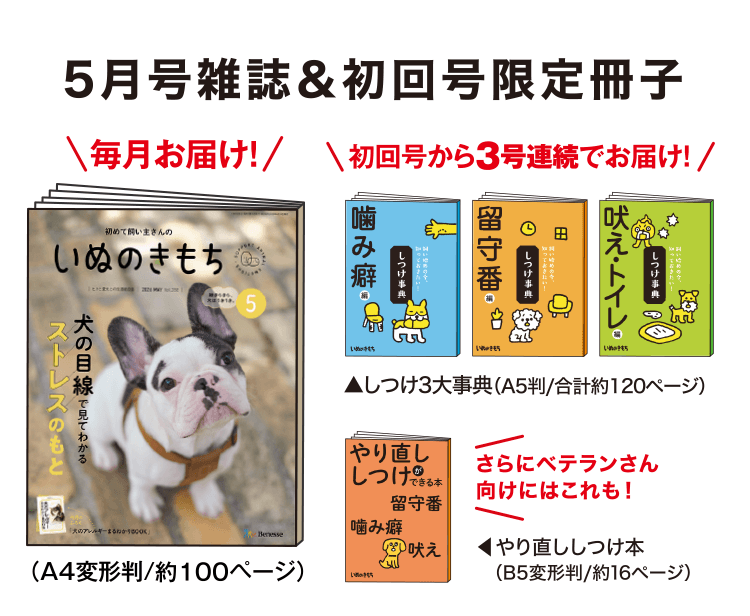 5月号雑誌＆初回号限定冊子