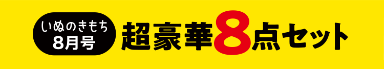 いぬのきもち8月号　超豪華8点セット