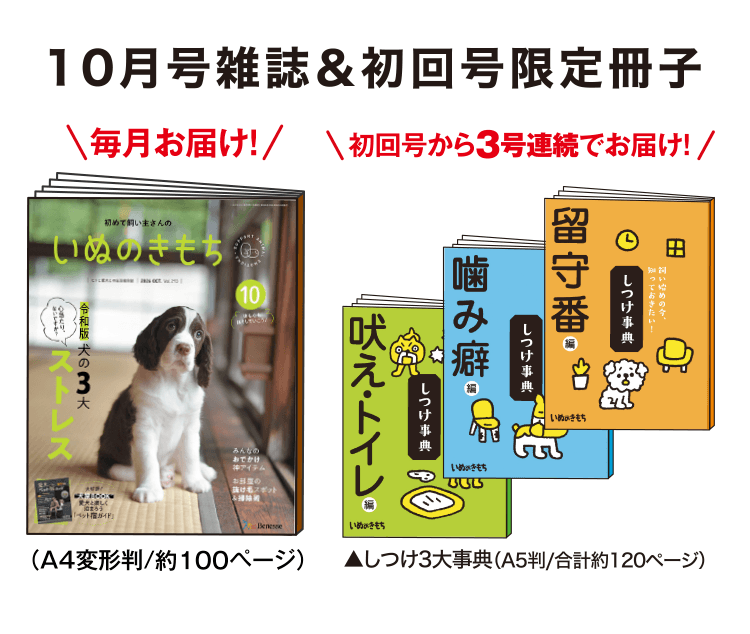 10月号雑誌＆初回号限定冊子