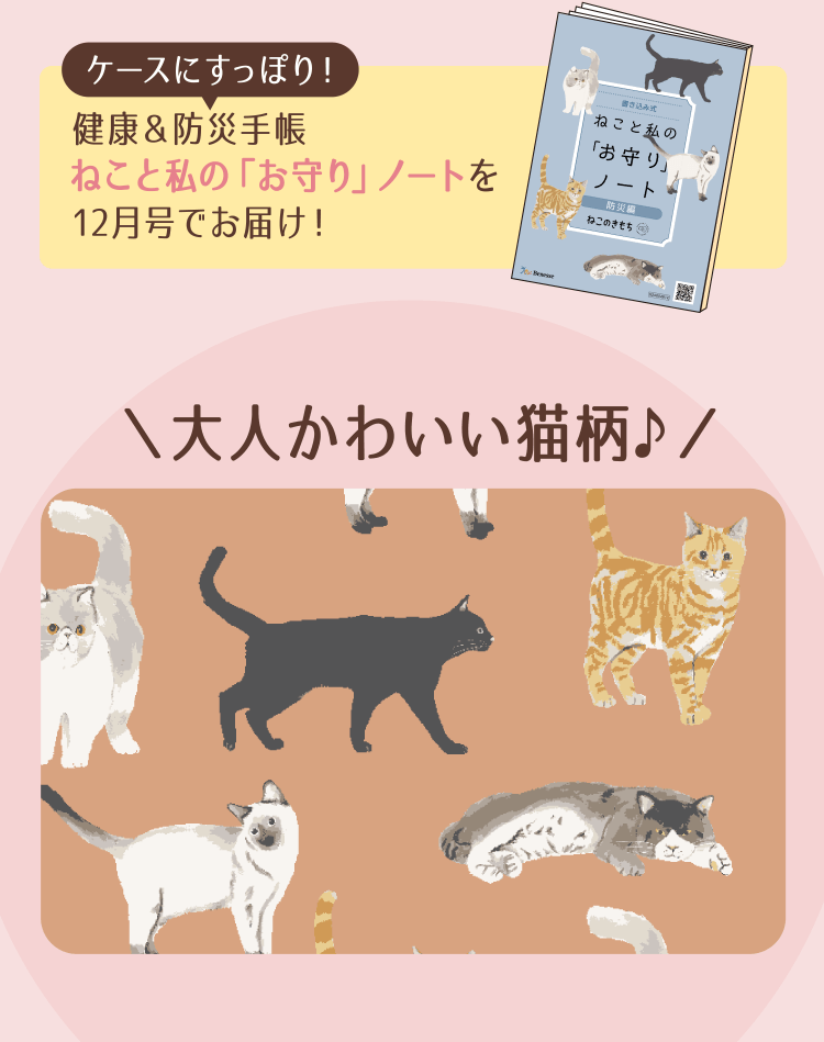 大人かわいい猫柄♪