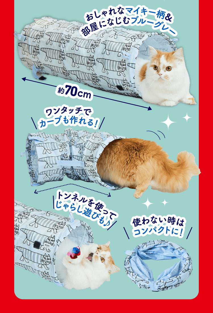 LISA LARSON かくれんぼトンネル