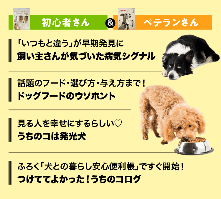 いぬのきもち　初心者さん＆ベテランさん