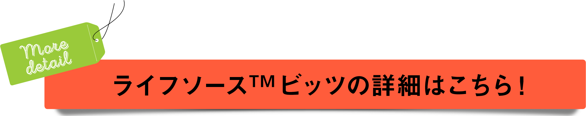 more detail ライフソース TM ビッツの詳細はこちら!