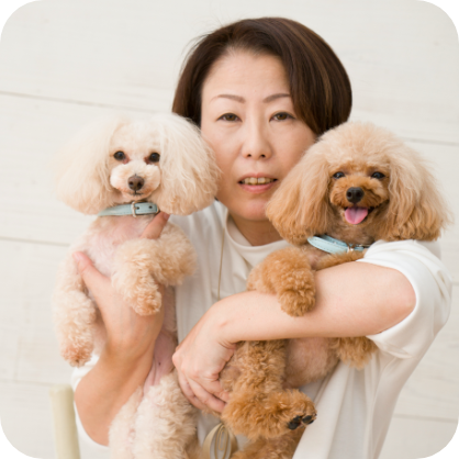 フード選び中！