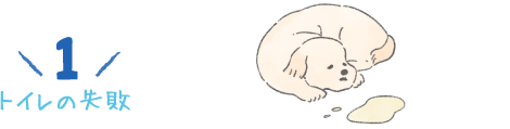 1.トイレの失敗