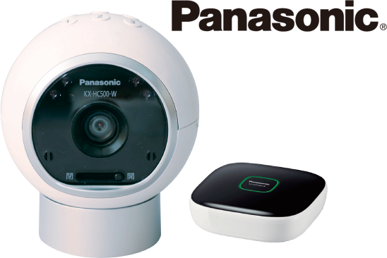 Panasonic. パナソニック　ホームネットワークシステム「スマ＠ホーム システム」おはなしカメラキット KX-HC500K-W